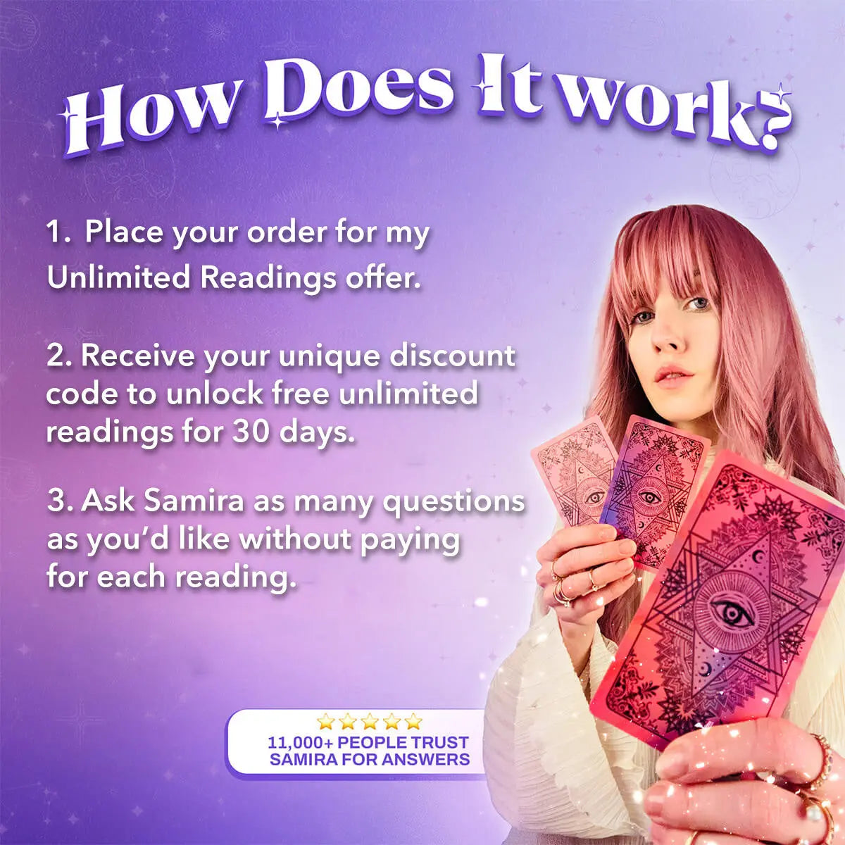 Full Psychic Reading by Samira thumbnail-image-2